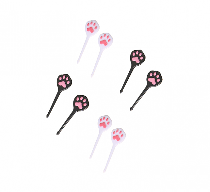 Furculite pentru petrecere copii Furculite pentru fructe legume prajituri  Furculite de unica folosinta pentru copii Tacamuri pentru copii  Tacamuri de unica folosinta Furculite copii Tacamuri PVC [2]