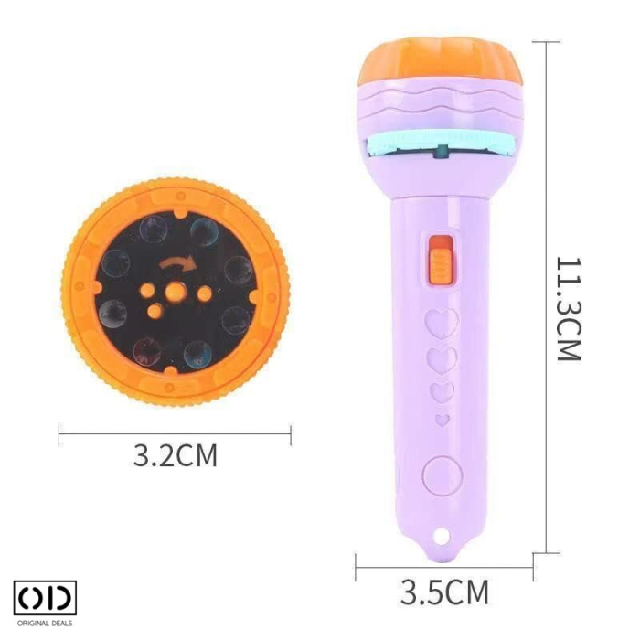 Mini Proiector de Mana pentru Copii Tip Lanterna, 24 Imagini – Original Deals [9]