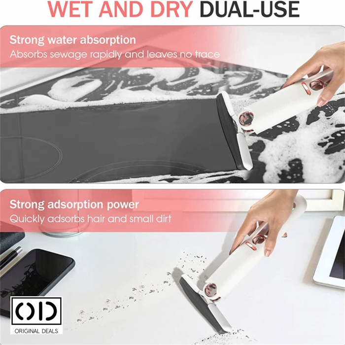 Minimop Mop Magic Mon Miniatural Mop cu Autoscurgere Mop Deep Mop Dedeman Mop Dreptunghiular Mop de sters pe jos mop de mana Mop pentru curatenie mop cu autoscurgere Mop centrifuga Mop curatenie [10]
