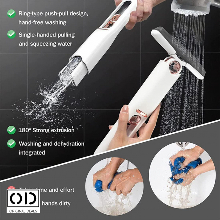 Minimop Mop Magic Mon Miniatural Mop cu Autoscurgere Mop Deep Mop Dedeman Mop Dreptunghiular Mop de sters pe jos mop de mana Mop pentru curatenie mop cu autoscurgere Mop centrifuga Mop curatenie [12]
