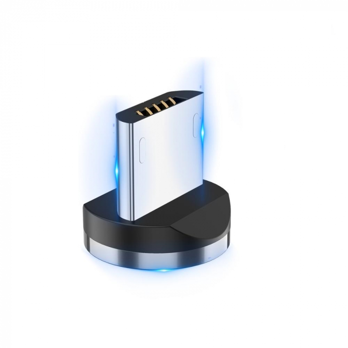 Mufa Magnetica cu Rotire 360° Pentru Cabluri USB cu incarcare Rapida si Transfer de Date 480MB/s, Noua Generatie [9]
