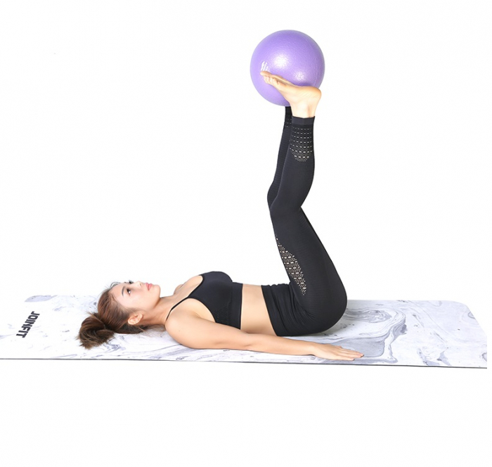 Minge Medicinala pentru Exercitii Fitness, Aerobic, Pilates, Yoga, Gonflabila, Premium 20cm, Rezistenta 100Kg [2]