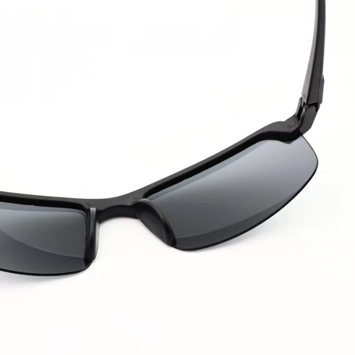 Ochelari de Soare, , Polarizati, pentru Condus, Ciclism, 400 UV, cu Lentila Neagra pentru Protectie, Rama Neagra, Pc, 14 x 3.7 cm, 15.2 g [3]