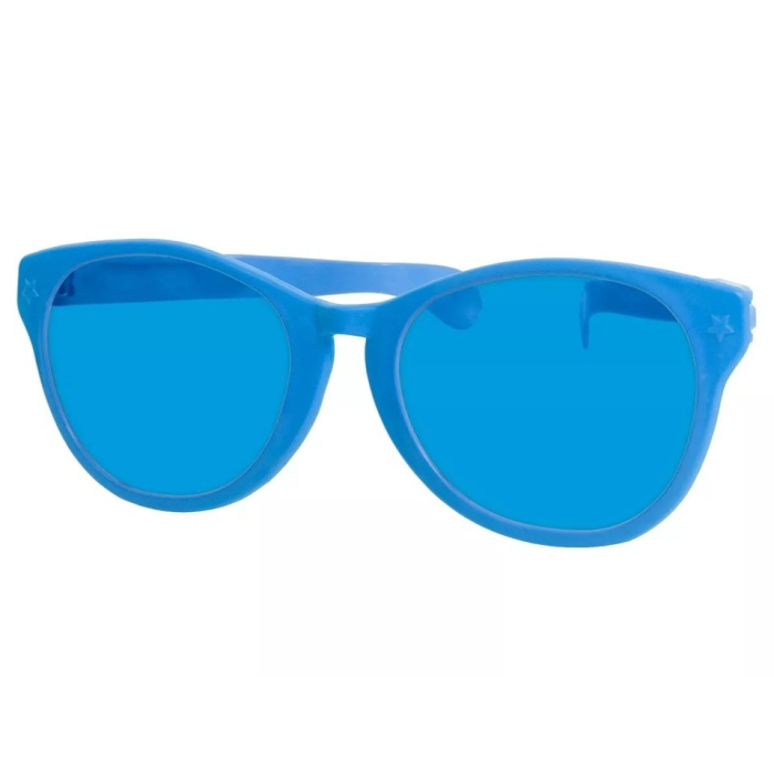 Ochelari Deghizare, , Marime Exagerata, din Plastic, 26 x 9 cm, Albastru [3]