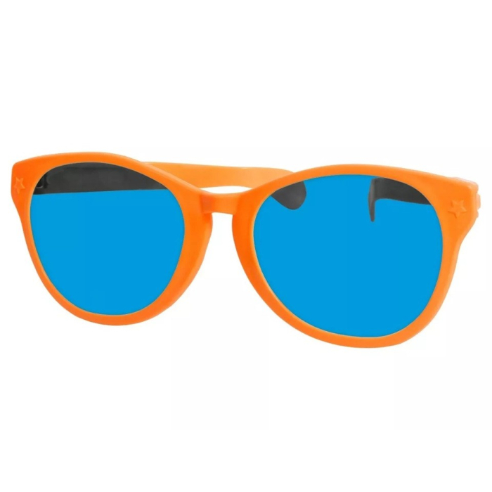 Ochelari Deghizare, , Marime Exagerata, din Plastic, 26 x 9 cm, Portocaliu [3]