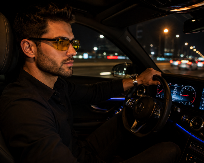 Ochelari Polarizati pentru Condus cu Lentile Galbene UV400 ORIGINAL DEALS [7]