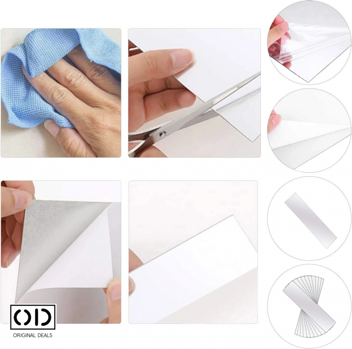 Oglinzi Decorative  Oglinzi acrilice pentru decor Oglinda acrilica pentru decorul peretilor oglinda acrilica autoadeziva oglinda acrilica dedeman jysk oglinda Jumbo Oglinda Oglinda Autoadeziva [6]