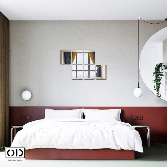 Oglinzi Decorative  Oglinzi acrilice pentru decor Oglinda acrilica pentru decorul peretilor oglinda acrilica autoadeziva oglinda acrilica dedeman jysk oglinda Jumbo Oglinda Oglinda Autoadeziva [18]