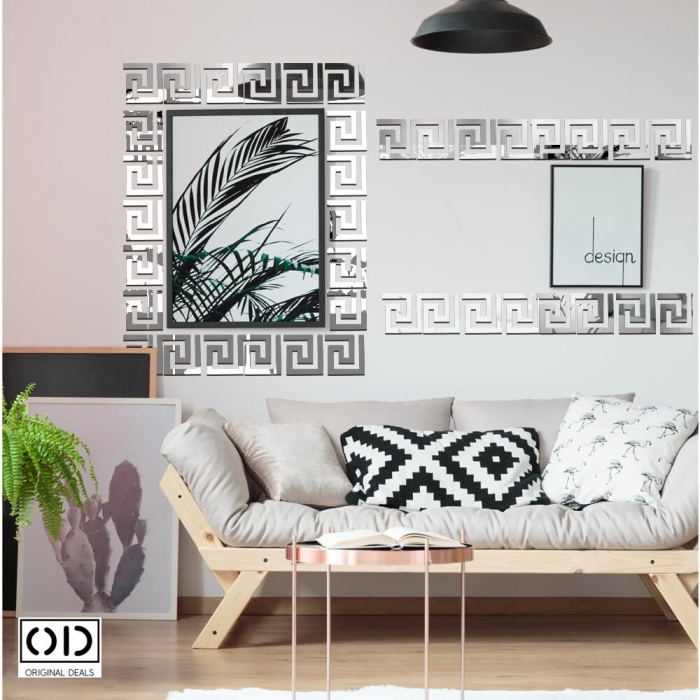 Oglinzi Decorative  Oglinzi acrilice pentru decor Oglinda acrilica pentru decorul peretilor oglinda acrilica autoadeziva oglinda acrilica dedeman jysk oglinda Jumbo Oglinda Oglinda Autoadeziva [3]