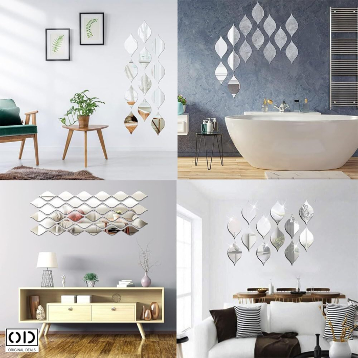  Oglinda Decorativa Acrilica Incasabila pentru Perete si Mobila Original Deals  [7]