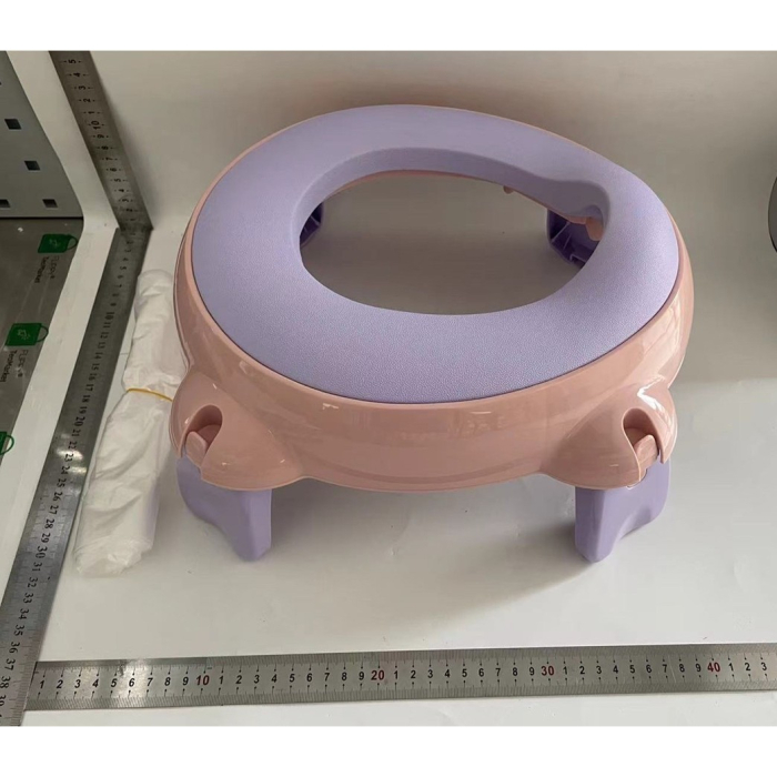 Olita Portabila, , pentru Calatorii, Confectionata din Spuma PU, 1-6 ani, 34x32x17 cm, Roz/Mov [7]