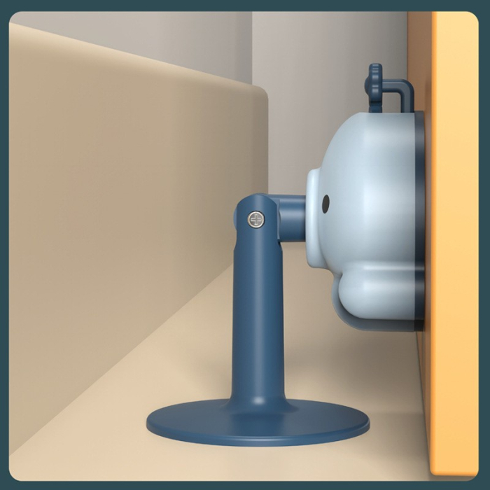 Opritor de Usa, , din Silicon, cu Prindere de Podea, Anti-Coliziune, 5.5 x 5.5 x 5.5cm, Albastru [6]