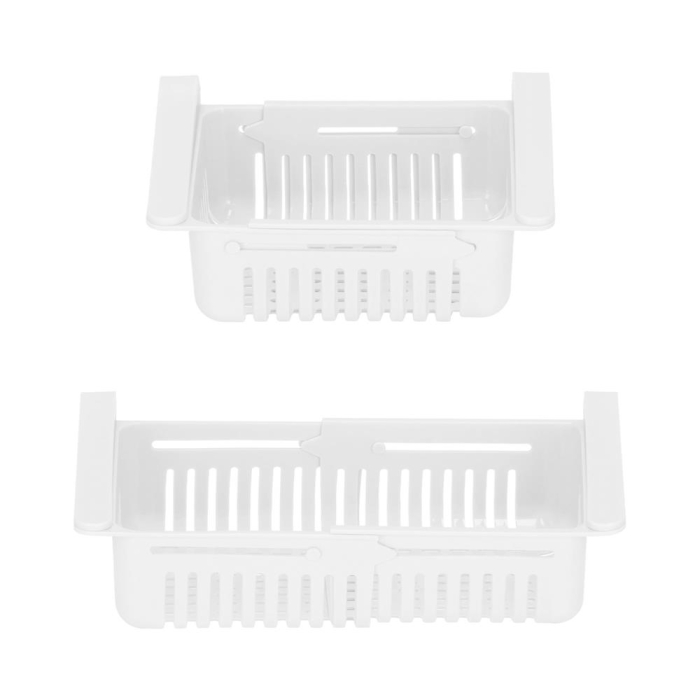 Organizator frigider, model cos extensibil, 16x28.5cm, alb [9]