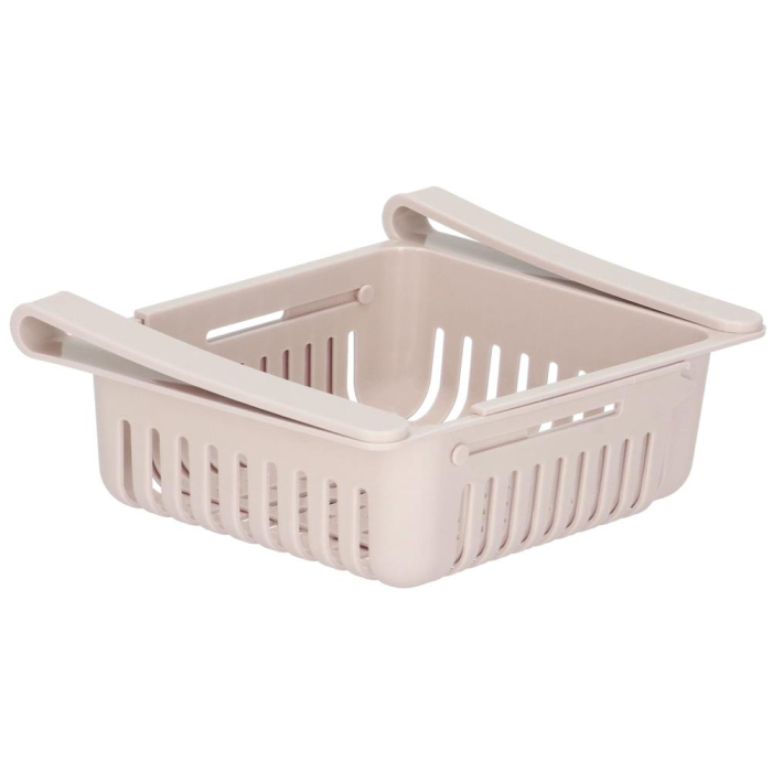 Organizator frigider, model cos extensibil, 16x28.5cm, crem [2]