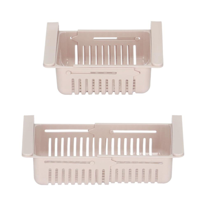 Organizator frigider, model cos extensibil, 16x28.5cm, crem [9]