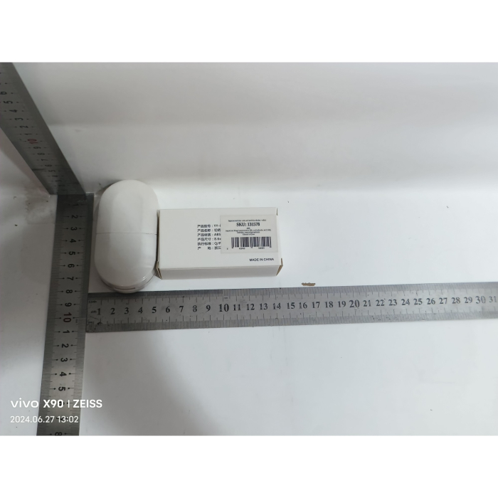 Organizator medicamente, , Dispozitiv Taiere/Sfaramare Pastile, Ideala pentru Calatorii, Portabila, Perie pentru Curatare, Compartiment depozitare, 8.5x4.5x2.5 cm, Alb [2]