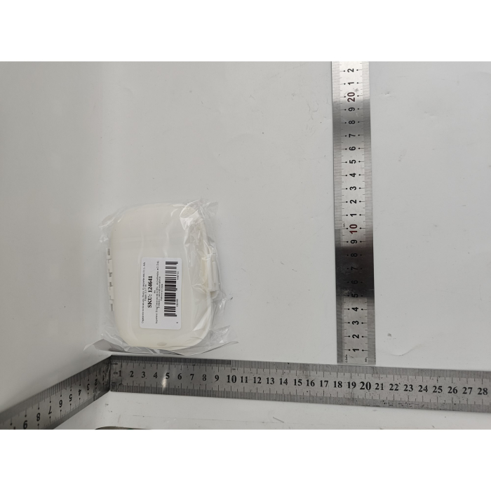 Organizator medicamente, Plastic, 8 compartimente, 0.1 L, Alb, , 11 x 7 cm [4]