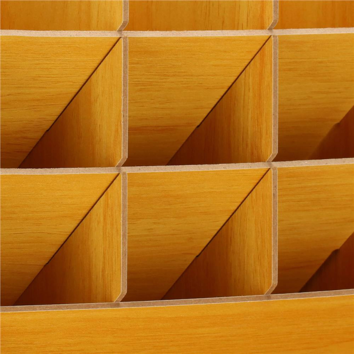 Organizator pentru birou, din lemn, cu 15 compartimente si sertar [15]