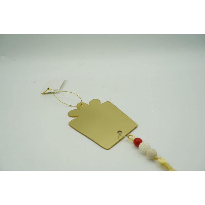 Ornament brad, , Cadou, Auriu, Lucios, 8*25CM, Acril, Interior/ Exterior [7]