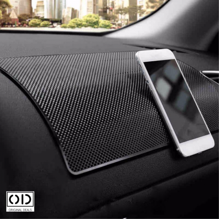 pad antiderapant auto anti alunecare masina anti derapant telefon accesorii masina Suport antiderapand auto pentru telefon sau tableta [2]