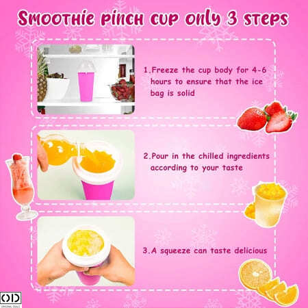 Pahar pentru Facut Slushy, MilkShake si Suc Inghetat Slushy Maker Cup Frozen Ice Slushy Maker Frozen Juice Inghetata la Pahar Tik Tok slushy cup romania slushy cup Pahar Slushy Gheata [7]