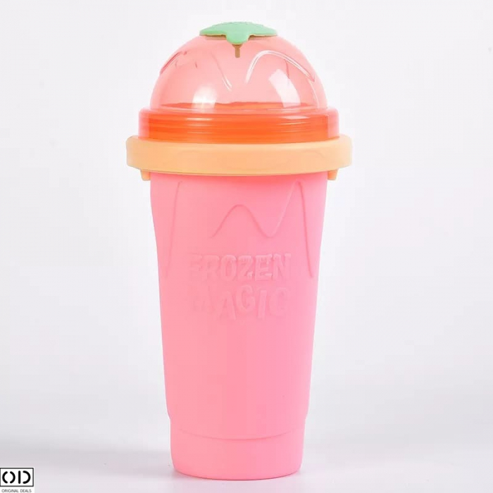 Pahar pentru Facut Slushy, MilkShake si Suc Inghetat Slushy Maker Cup Frozen Ice Slushy Maker Frozen Juice Inghetata la Pahar Tik Tok slushy cup romania slushy cup Pahar Slushy Gheata [4]