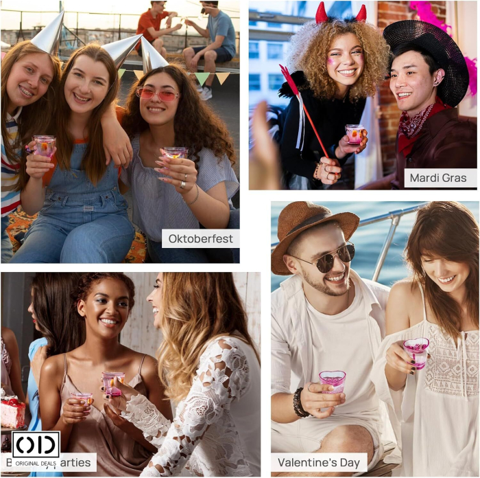  Pahare Shot Sticla 45ml Vodka Tequila Whisky Rezistente Original Deals  [3]