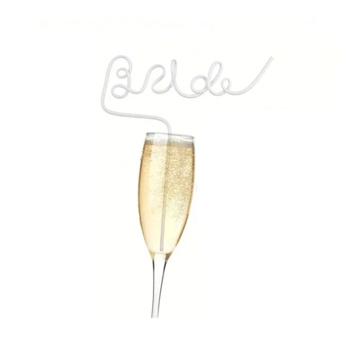 Pai de Plastic, , Model Bride, Tematica Nunta, Diametru 0.5 cm, Alb [4]