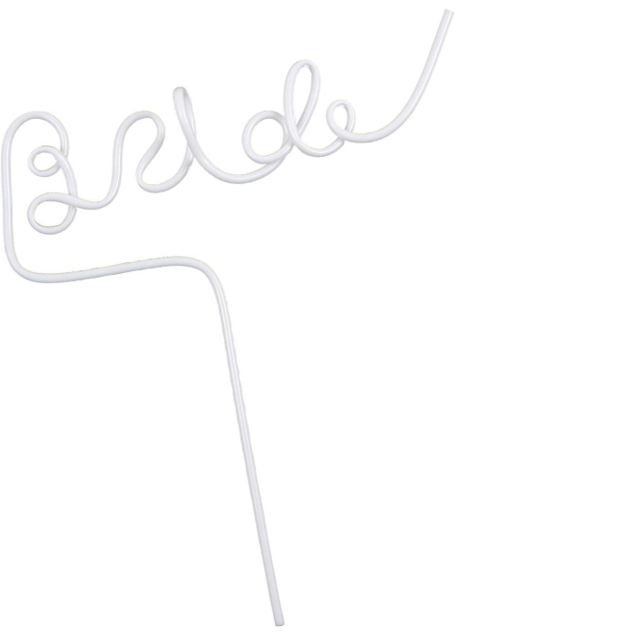 Pai de Plastic, , Model Bride, Tematica Nunta, Diametru 0.5 cm, Alb [3]