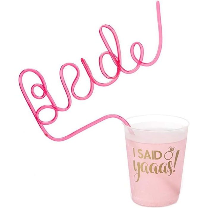 Pai de Plastic, , Model Bride, Tematica Nunta, Diametru 0.5 cm, Roz [5]