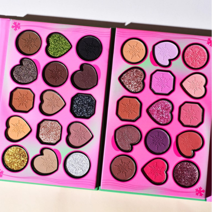 Paleta de Machiaj, KEVIN & COCO, Atractive, Farduri de Pleoape, 15 Culori, Model A, 16.5x10.8x1.5 cm, Multicolor [5]