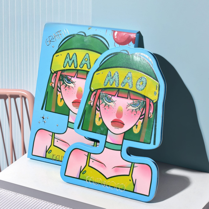 Paleta de Machiaj, KEVIN & COCO, Shadow Painting, 22 culori, 20.2 x 15.2 x 1.2 cm [3]