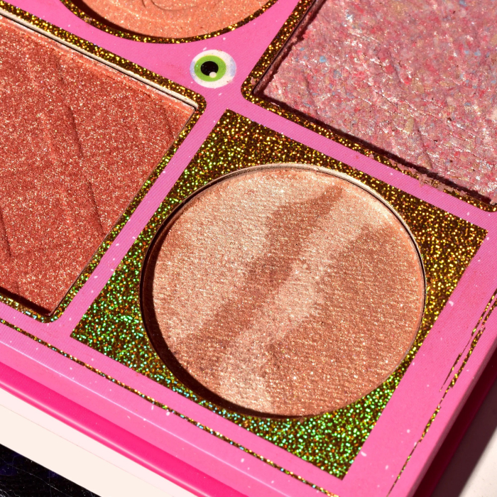 Paleta Iluminatoare, , 6 Nuante, Halloween, Culori Calde, Dreptunghiulara, 160g, Valabilitate 24 Luni, 17.4x11.5x1.3 cm, Varianta B, Nude-Rose [3]