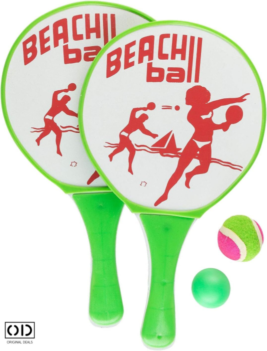 palete padel cu scai velcro palete cu arici pentru plaja si parc catch toss ball set original deals joc cu palete si mingi pentru copii si adulti palete padel cu 2 mingi timp liber set palete si mingi velcro verde alb jucarie de plaja pentru familie si prieteni joc interactiv coordonare si reflexe palete padel pentru gradina curte parc palete padel velcro originale rezistente [5]