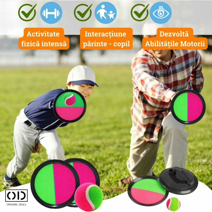 palete padel cu scai velcro original deals joc catch toss ball copii si adulti palete cu arici velcro si minge set palete prinde mingea roz verde palete padel interactive pentru copii joc padel cu scai pentru familie palete cu scai diametru 18 cm joc prinde si arunca mingea exterior interior palete si minge padel pentru plaja parc gradina jucarie sportiva copii palete cu scai [6]