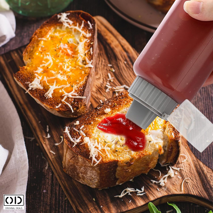 Sticla pentru Dresing Salate Vinegreta pentru Ulei Otet Sticla Ulei Sticla Otet Sticla Sos salata Dresing Salata Sticla pentru Dresing Salata Recipient Gradat pentru Dresing Salata Recipient Gradat [4]