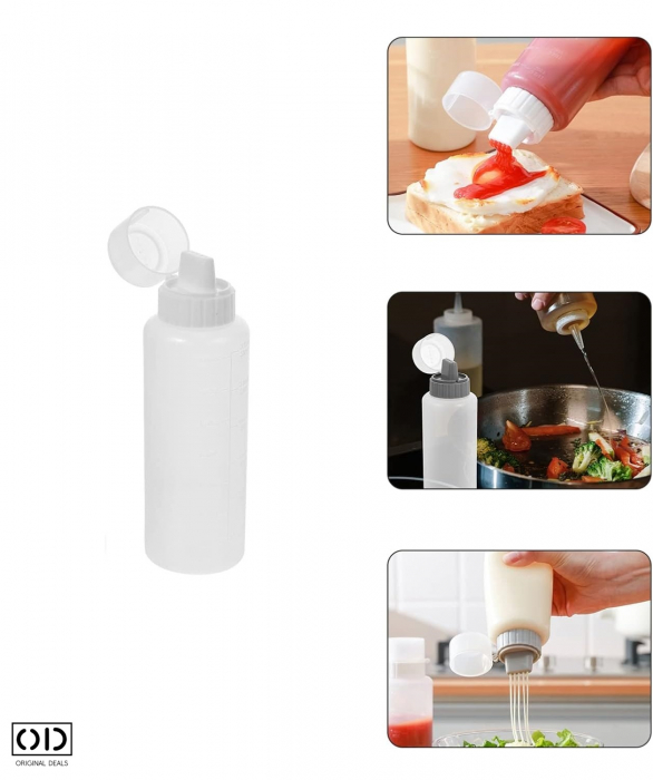Sticla pentru Dresing Salate Vinegreta pentru Ulei Otet Sticla Ulei Sticla Otet Sticla Sos salata Dresing Salata Sticla pentru Dresing Salata Recipient Gradat pentru Dresing Salata Recipient Gradat [17]