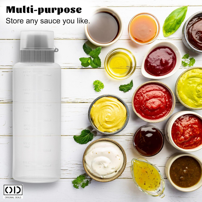 Sticla pentru Dresing Salate Vinegreta pentru Ulei Otet Sticla Ulei Sticla Otet Sticla Sos salata Dresing Salata Sticla pentru Dresing Salata Recipient Gradat pentru Dresing Salata Recipient Gradat [8]