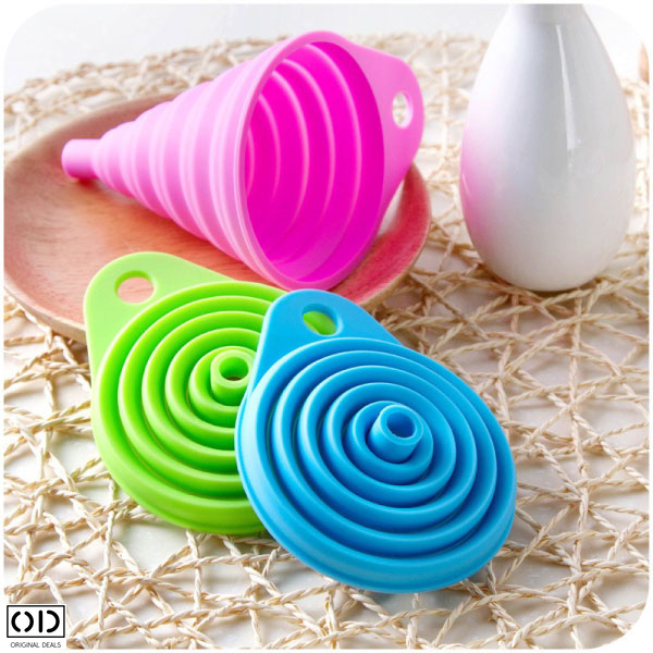 Palnie Pliabila din Silicon, Orificiu pentru Agatare, Diametru 6.5 cm, Verde, Original Deals [9]