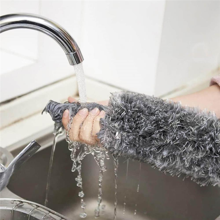 Pamatuf pentru praf cu coada telescopica pentru zone greu accesibile, 2 piese, 75-254 cm [14]