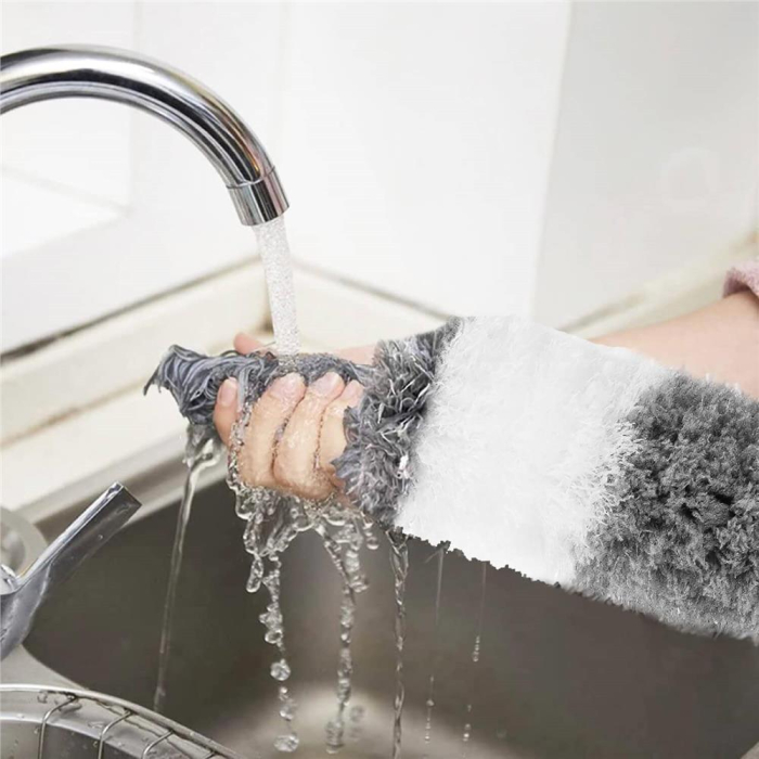 Pamatuf pentru praf cu coada telescopica pentru zone greu accesibile, 2 piese, 78-280 cm [21]