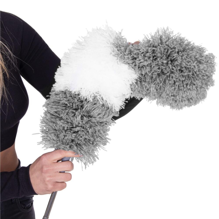 Pamatuf pentru praf cu coada telescopica pentru zone greu accesibile, 2 piese, 78-280 cm [16]