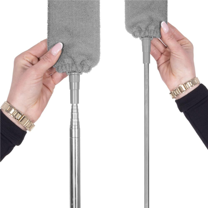 Pamatuf pentru praf cu coada telescopica pentru zone greu accesibile, 3 piese, 75-255 cm [20]