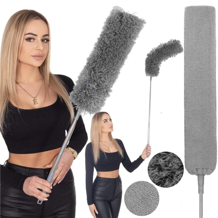 Pamatuf pentru praf cu coada telescopica pentru zone greu accesibile, 3 piese, 75-255 cm [6]