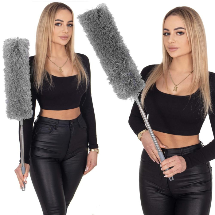 Pamatuf pentru praf cu coada telescopica pentru zone greu accesibile, 4 piese, 75-255 cm [30]