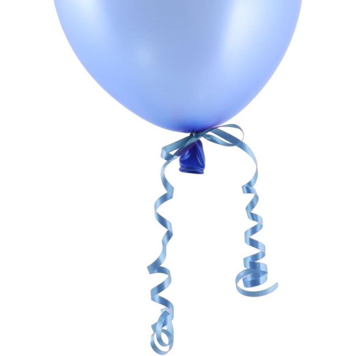 Panglica pentru Baloane, , Rola de 200 de Metri, din Rafie, Albastra [9]