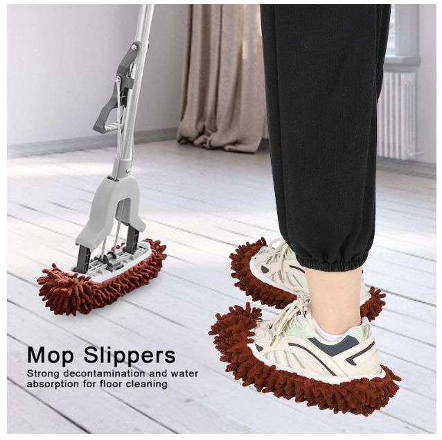 Papuci de Casa pentru Curatenie Podea , Tip Mop pentru Gresie si Parchet aspirator portabil mop cu storcator mop electric dezinfectant pardoseala Mop cu Aburi Mop pentru gresie Mop pentru parchet [30]