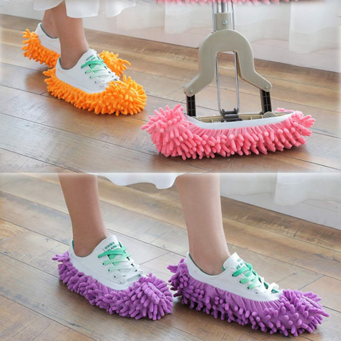 Papuci de Casa pentru Curatenie Podea , Tip Mop pentru Gresie si Parchet aspirator portabil mop cu storcator mop electric dezinfectant pardoseala Mop cu Aburi Mop pentru gresie Mop pentru parchet [11]
