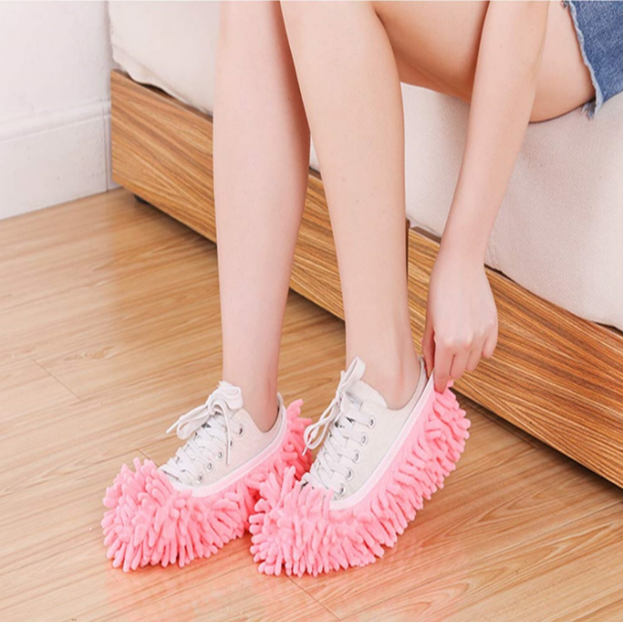 Papuci de Casa pentru Curatenie Podea , Tip Mop pentru Gresie si Parchet aspirator portabil mop cu storcator mop electric dezinfectant pardoseala Mop cu Aburi Mop pentru gresie Mop pentru parchet [8]