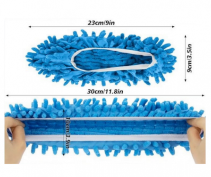 Papuci de Casa pentru Curatenie Podea , Tip Mop pentru Gresie si Parchet aspirator portabil mop cu storcator mop electric dezinfectant pardoseala Mop cu Aburi Mop pentru gresie Mop pentru parchet [44]